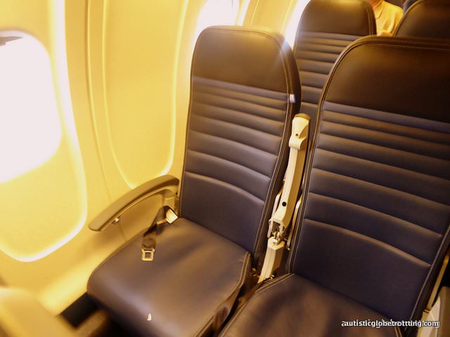 Tips for Flying with Autism on CRJ -700 Planes seat