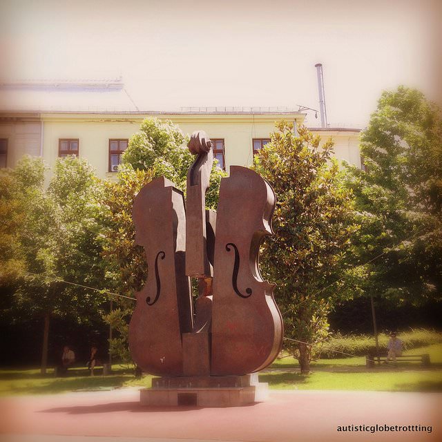 Visiting Bucharest –Our Top Autism Travel Spots violin