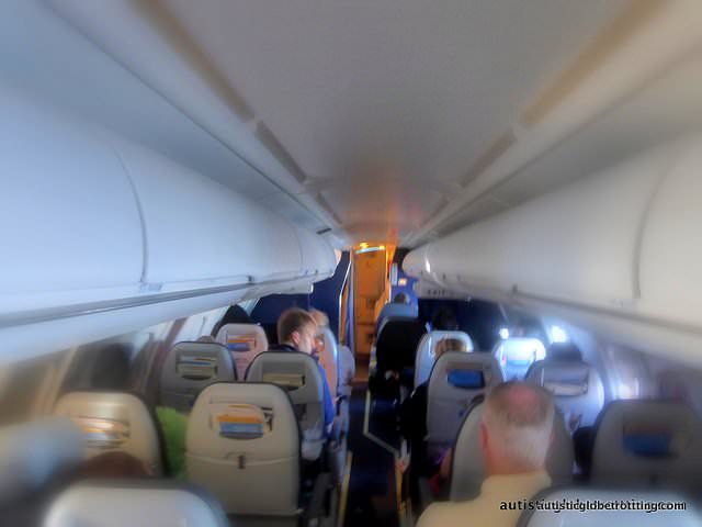 Tips for Flying with Autism on CRJ -700 Planes inside