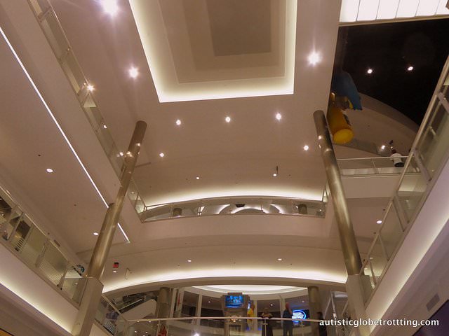 Taking your kids with Autism to the Mall of America ceiling