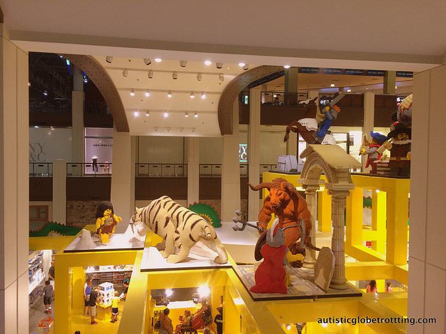 Taking your kids with Autism to the Mall of America lego store