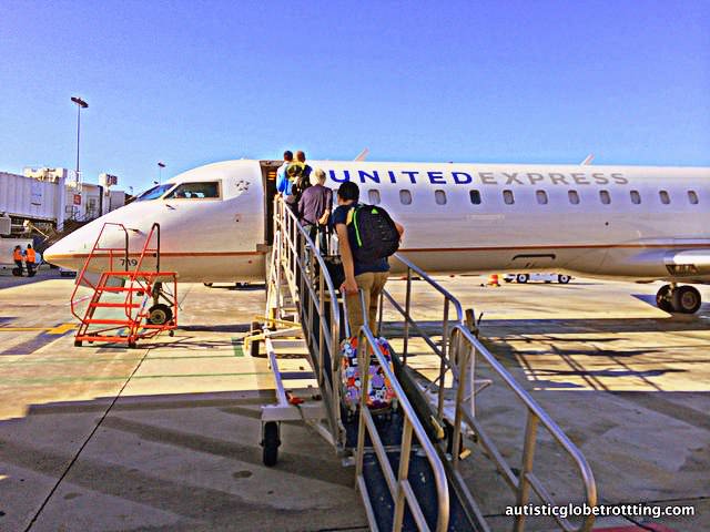 Tips for Flying with Autism on CRJ -700 Planes plane