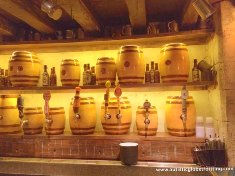 7 Ways to Enjoy Butterbeer at Universal Studios Orlando barrles