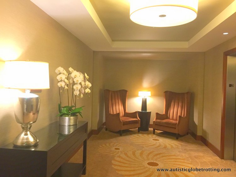 Family Stay at the JW Marriot Downtown LA chair