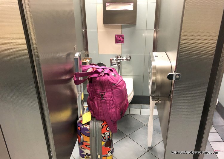 Top Eight Reasons to Avoid Flying Through LAX no space in restrooms