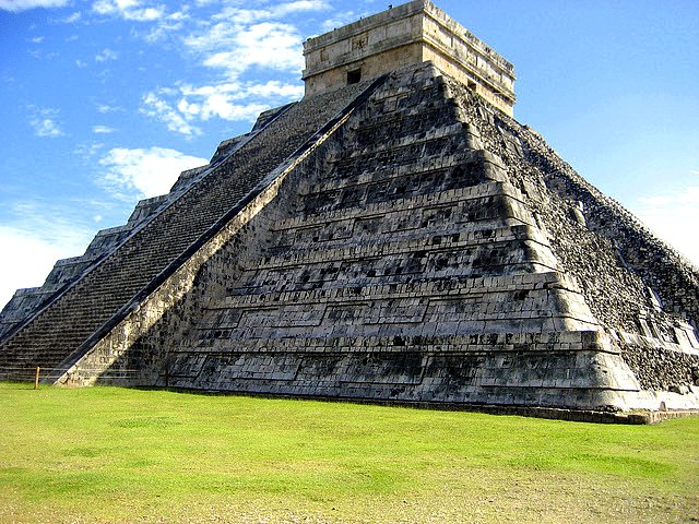 Exploring Mexico's Chichen Itza with Kids pyramid