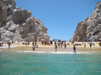 Visiting Cabo San Lucas' El Arco With Autistic Kids beach
