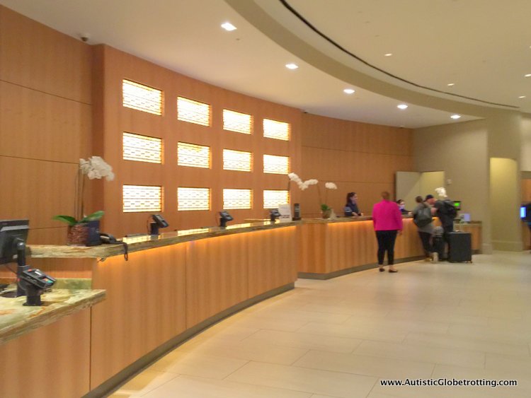 Family Stay at the Hilton Bonnet Creek Orlando reception