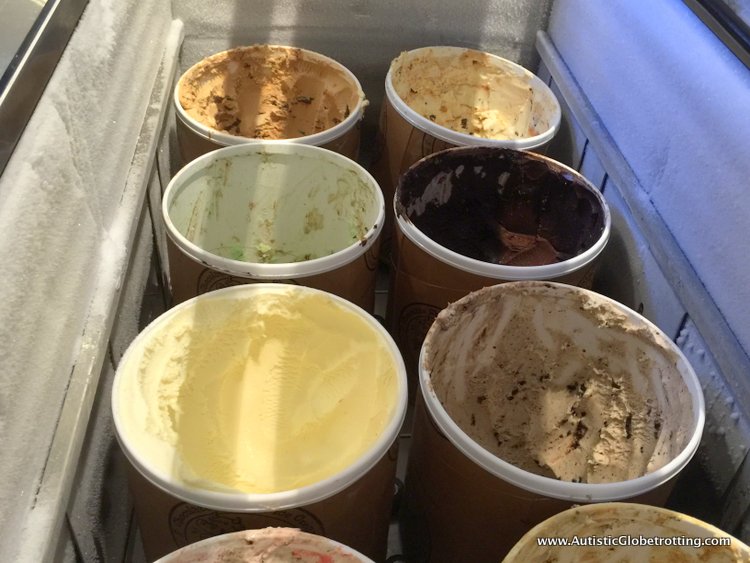 Family Stay at the Hilton Bonnet Creek Orlando ice cream