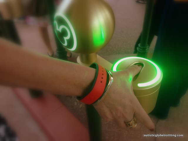 How user friendly are Disney's Magicbands ? button