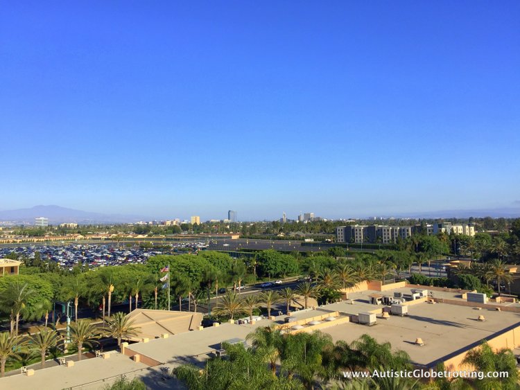 The Autism Friendly Sheraton Park at Anaheim Resort sky