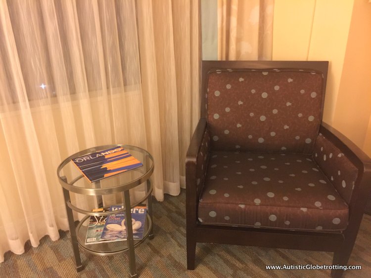 Family Stay at the Hilton Bonnet Creek Orlando lounger