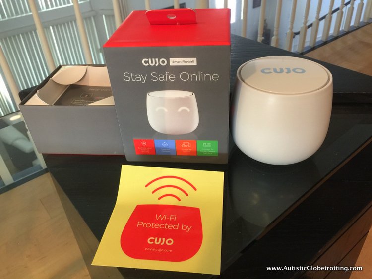 Cujo Smart Firewall Keeps Families Safe Online device