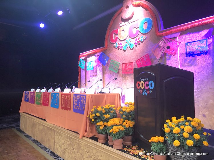Pixar's Coco Press Junket highlights Mexico's Family Traditions celeb table