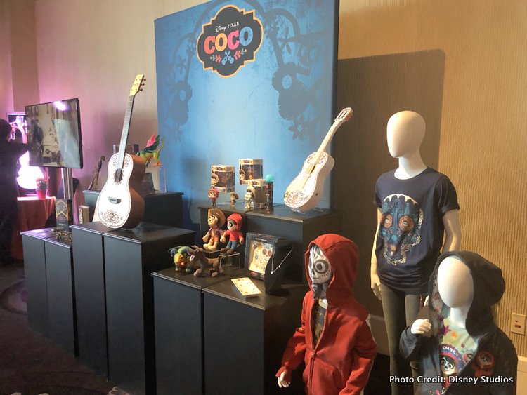 Pixar's Coco Press Junket highlights Mexico's Family Traditions coco goods