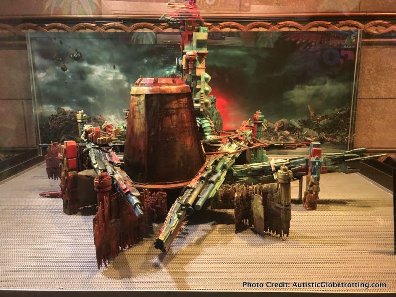 Visiting Hollywood's iconic El Capitan Theatre with Kids display for movies