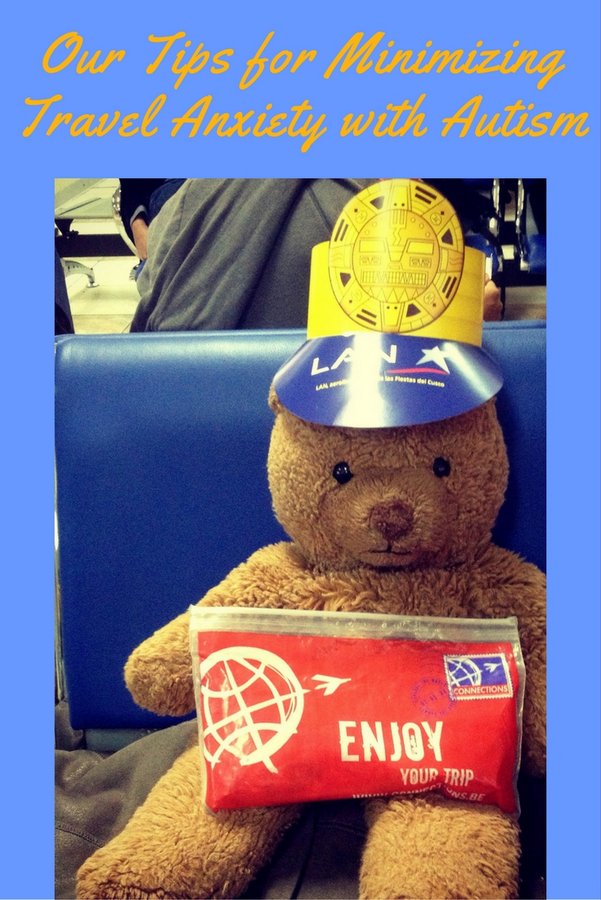 Our Tips for Minimizing Travel Anxiety with Autism pin