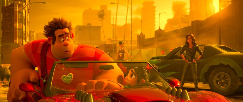 Ralph Breaks the Internet :Disney's Fun Filled Cautionary Tale for Kids car